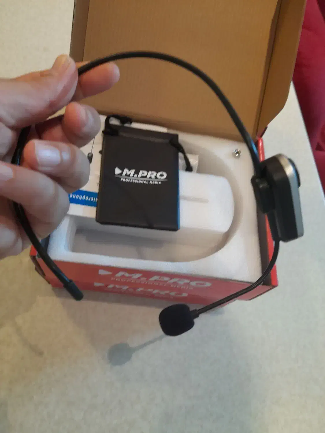 میکروفن بیسیم یقه ای و هدمیک m PRO موبایل و دوربین|سیستم صوتی خانگی|تهران, سازمان برنامه شمالی|دیوار