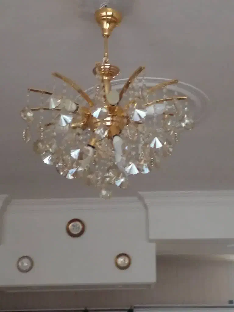 فروش لوستر ۸ شاخه|لوستر و چراغ آویز|دورود, |دیوار