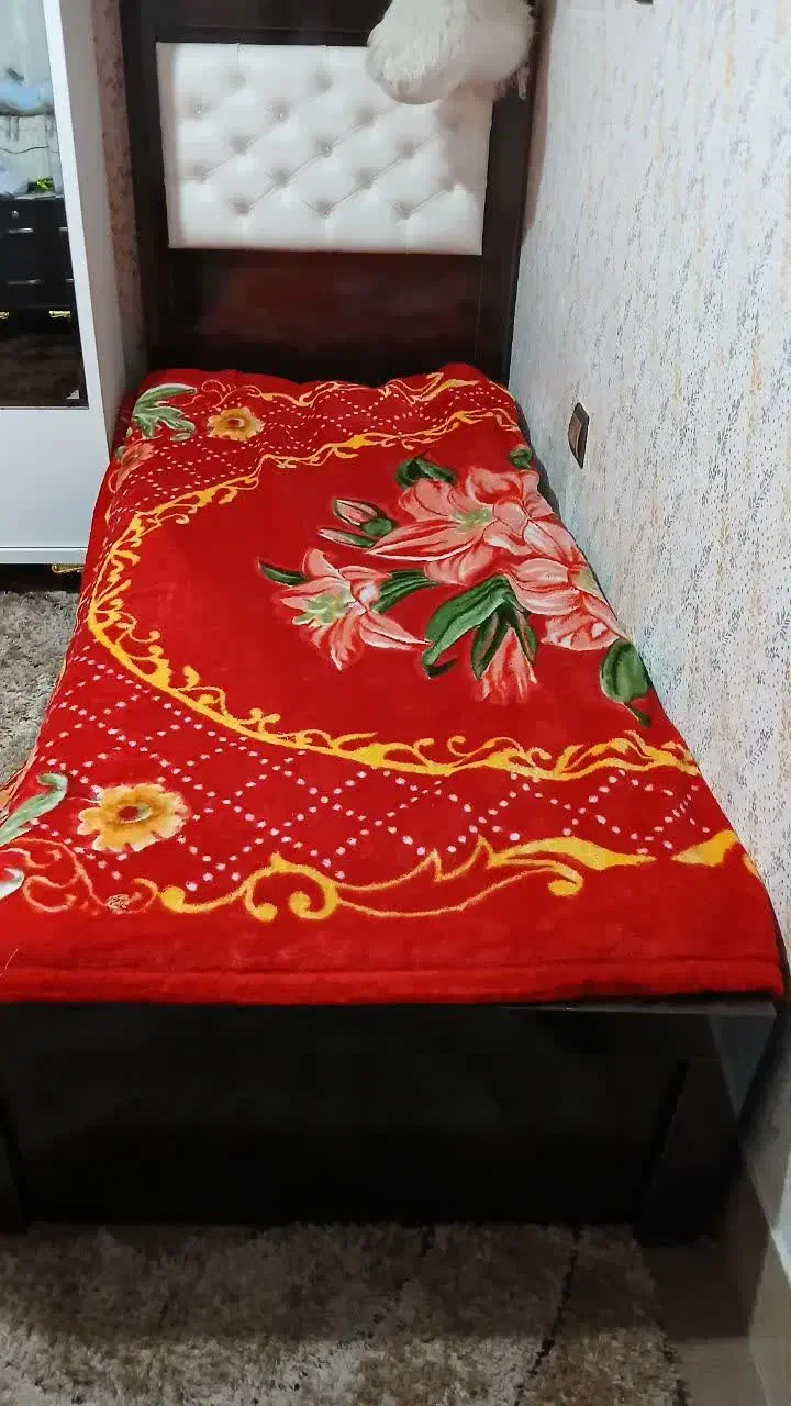 تخت یک نفره|تخت و سرویس خواب|قم, شهر قائم|دیوار