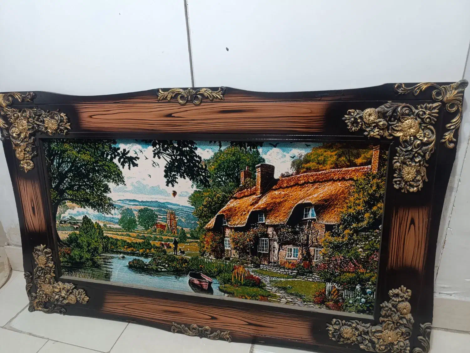 تابلو فرش|تابلو فرش|گلپایگان, |دیوار