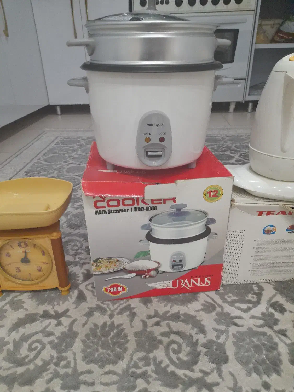 چای ساز پلو پز ترازو|سماور، چایساز، قهوهساز|نجفآباد, صالح آباد|دیوار