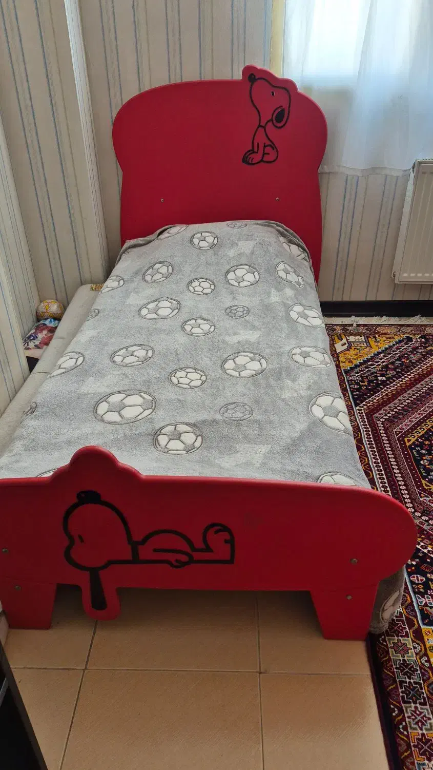 سرویس تخت کمد کودک ونوجوان|تخت و سرویس خواب|شیراز, سجادیه|دیوار