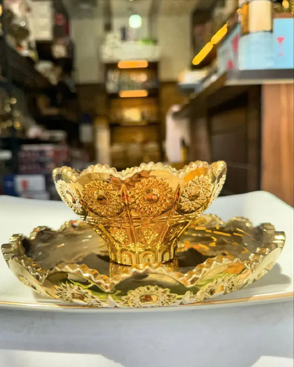 ظروف پذیرایی یلدایی پیاله سلطنتی کریستال دستی ۳۸۰|ظروف سرو و پذیرایی|قم, لسانی|دیوار