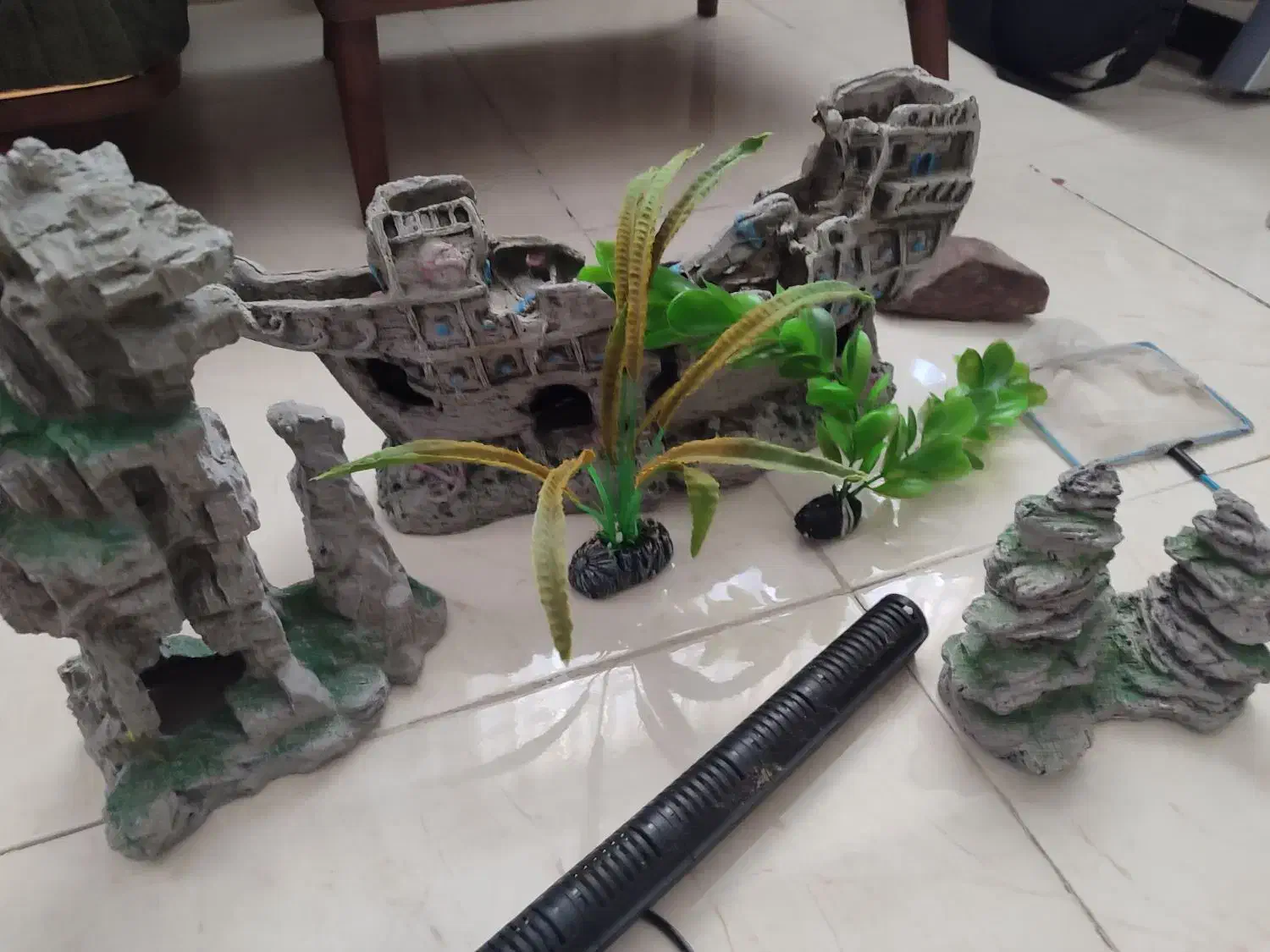 وسایل آکواریوم کاملاً سالم ۲ میلیون تومان|ماهی|تهران, هاشمی|دیوار