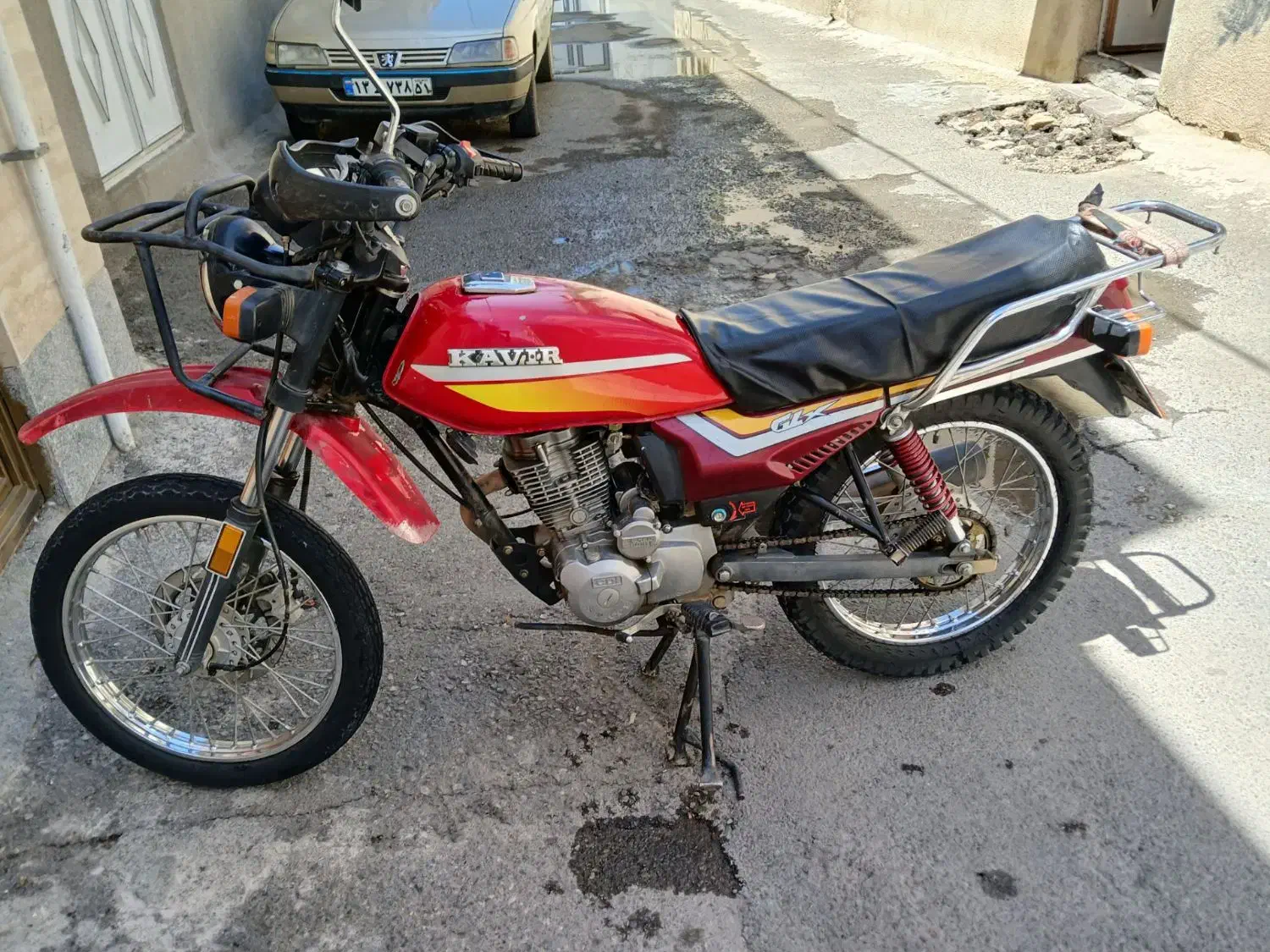 موتور احسان شکاری 150|موتورسیکلت|سنندج, |دیوار