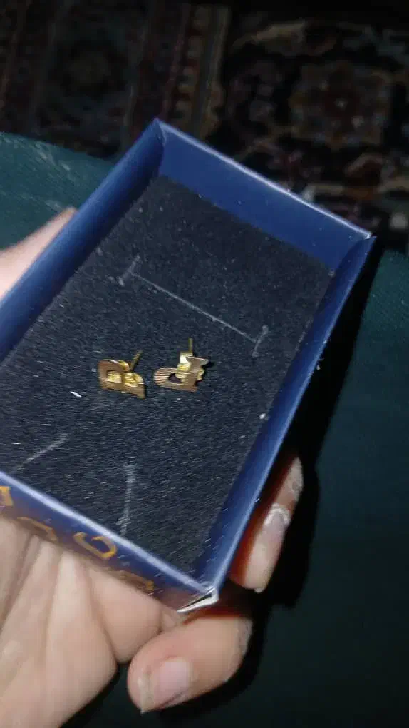 گوشواره حروف پی|جواهرات|اهواز, نادری|دیوار