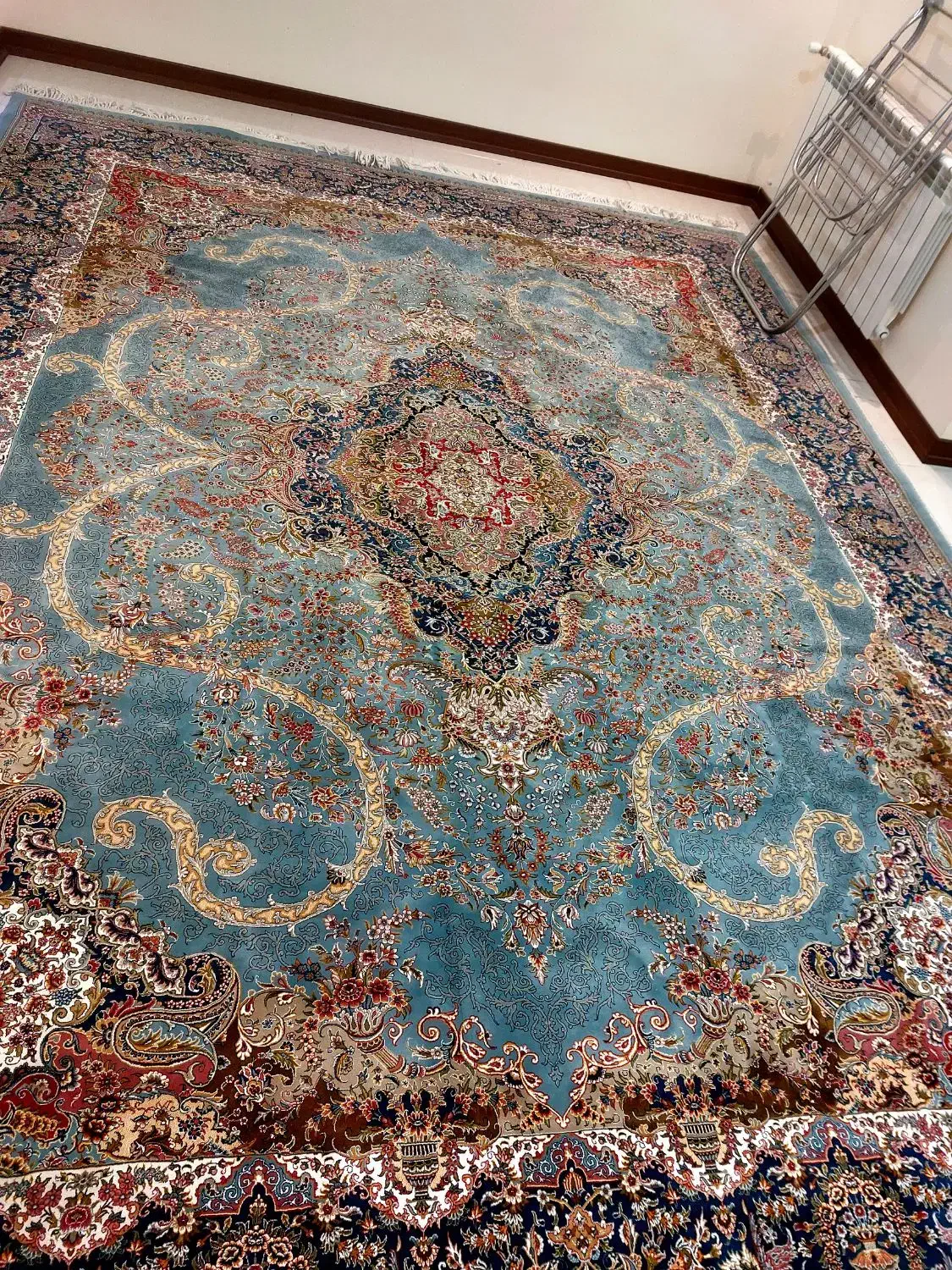 فرش ۱۲ متری  ۱۲۰۰ شانه تراکم ۳۶۰۰|فرش|تهران, وحیدیه|دیوار