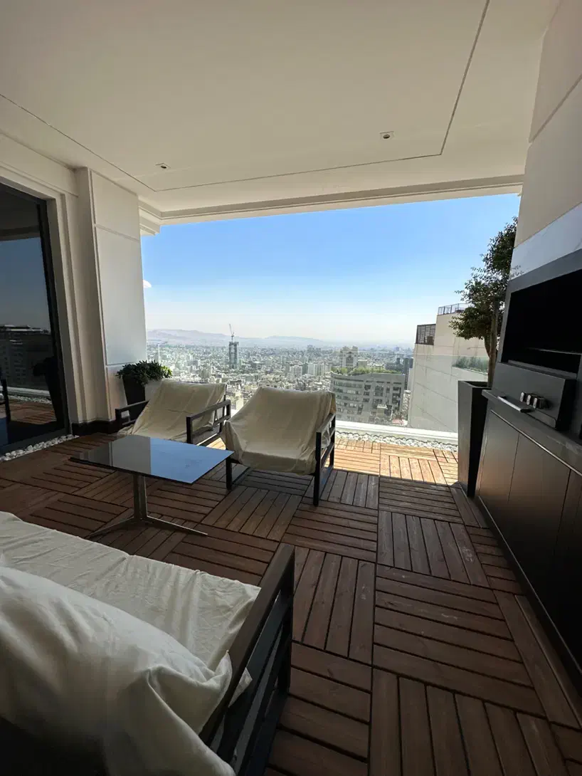 ۳۸۰متر مدرن+۳۰متر تراس ویوو شهر و باغ