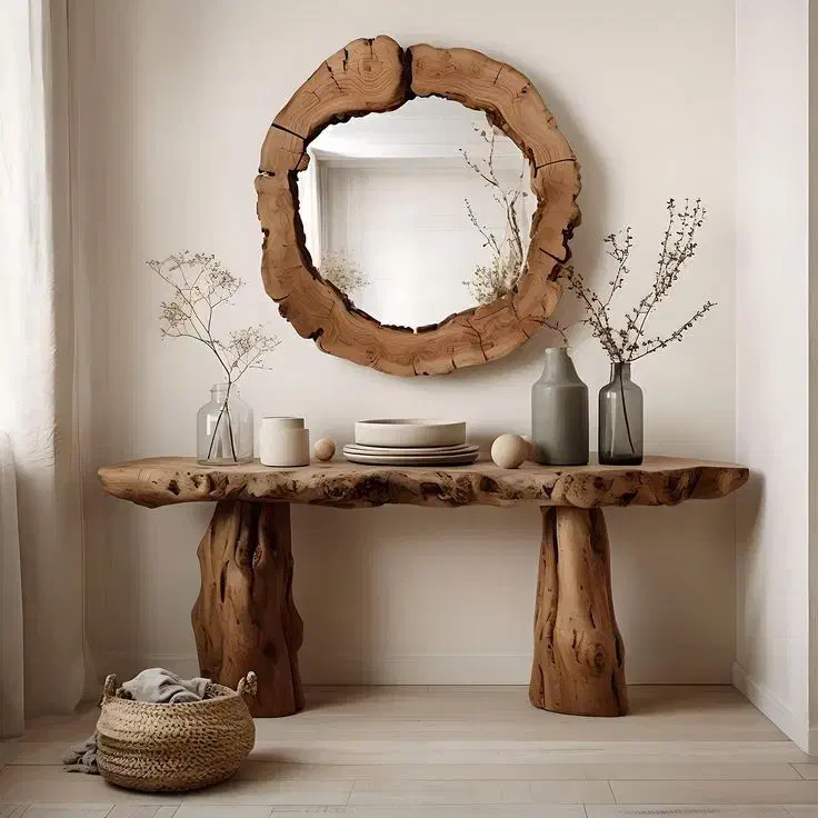 آینه چوبی|آینه|ساری, |دیوار