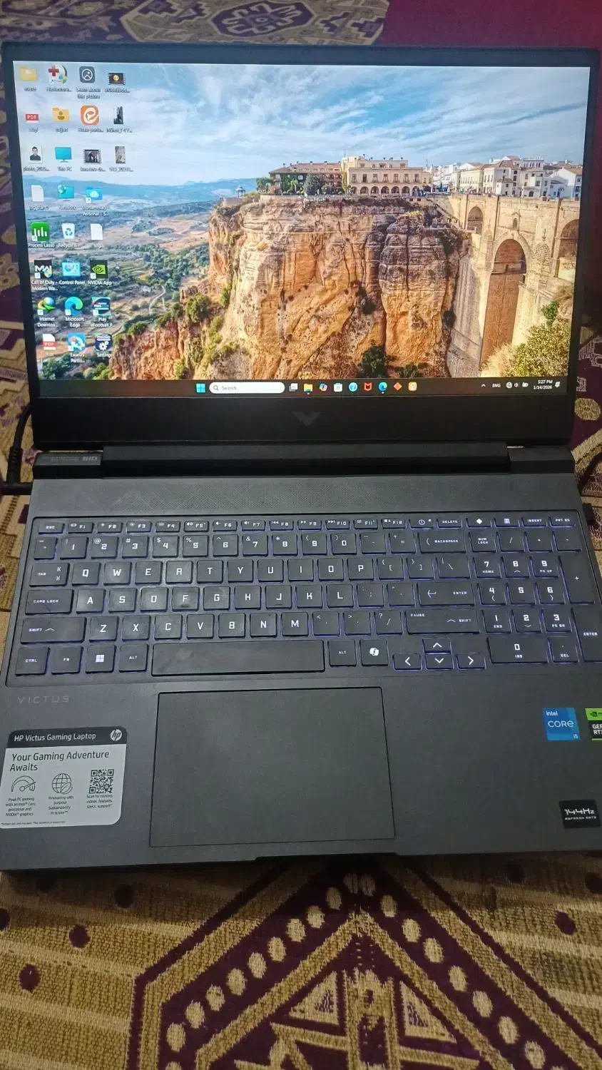 لپ تاب hp victus|رایانه همراه|خوی, |دیوار