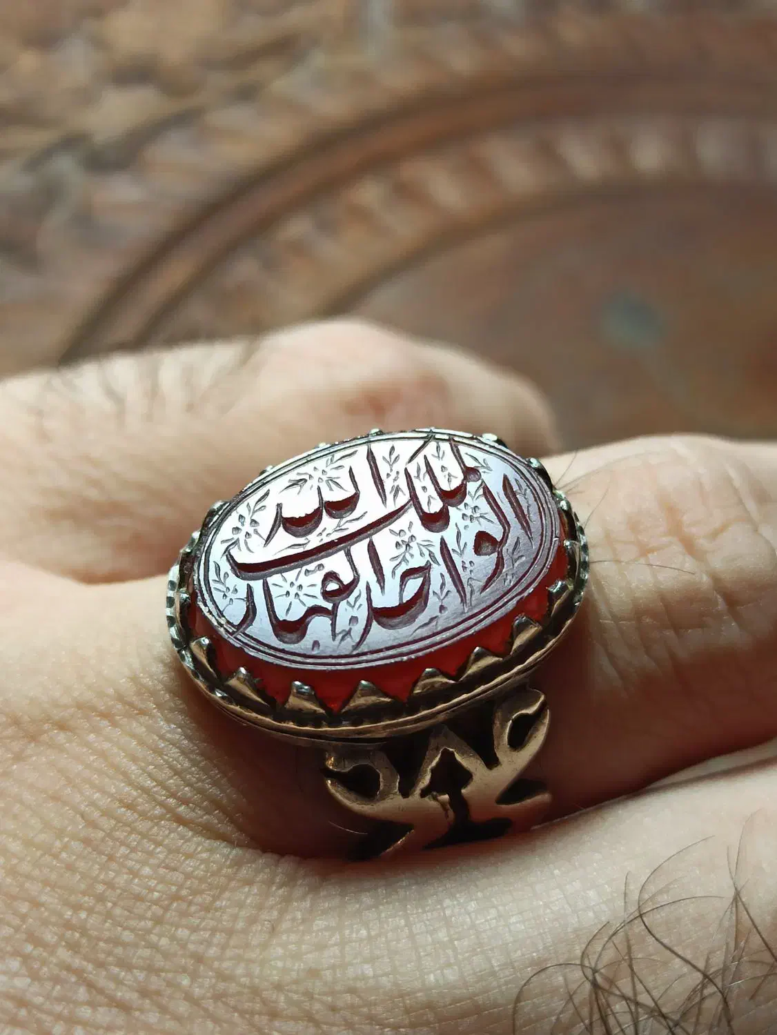 انگشتر خطی رکاب علی علی|جواهرات|رشت, شهرک صبا|دیوار