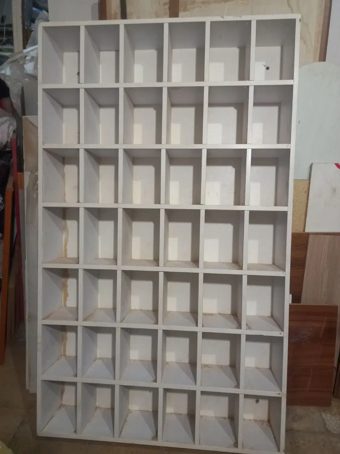 کمد مخصوص لوازم دکوری ۱۵۰×90 20×12/5|کتابخانه، شلف، قفسههای دیواری|تهران, سازمان آب|دیوار