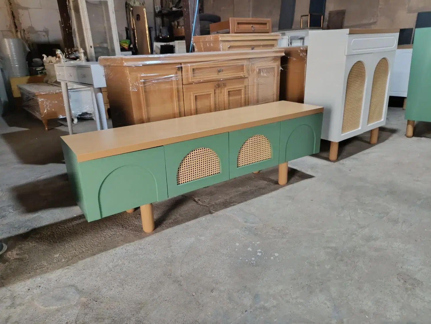 ست کامل مدل حصیر خور پایه اِستکانی|میز تلویزیون|صباشهر, |دیوار