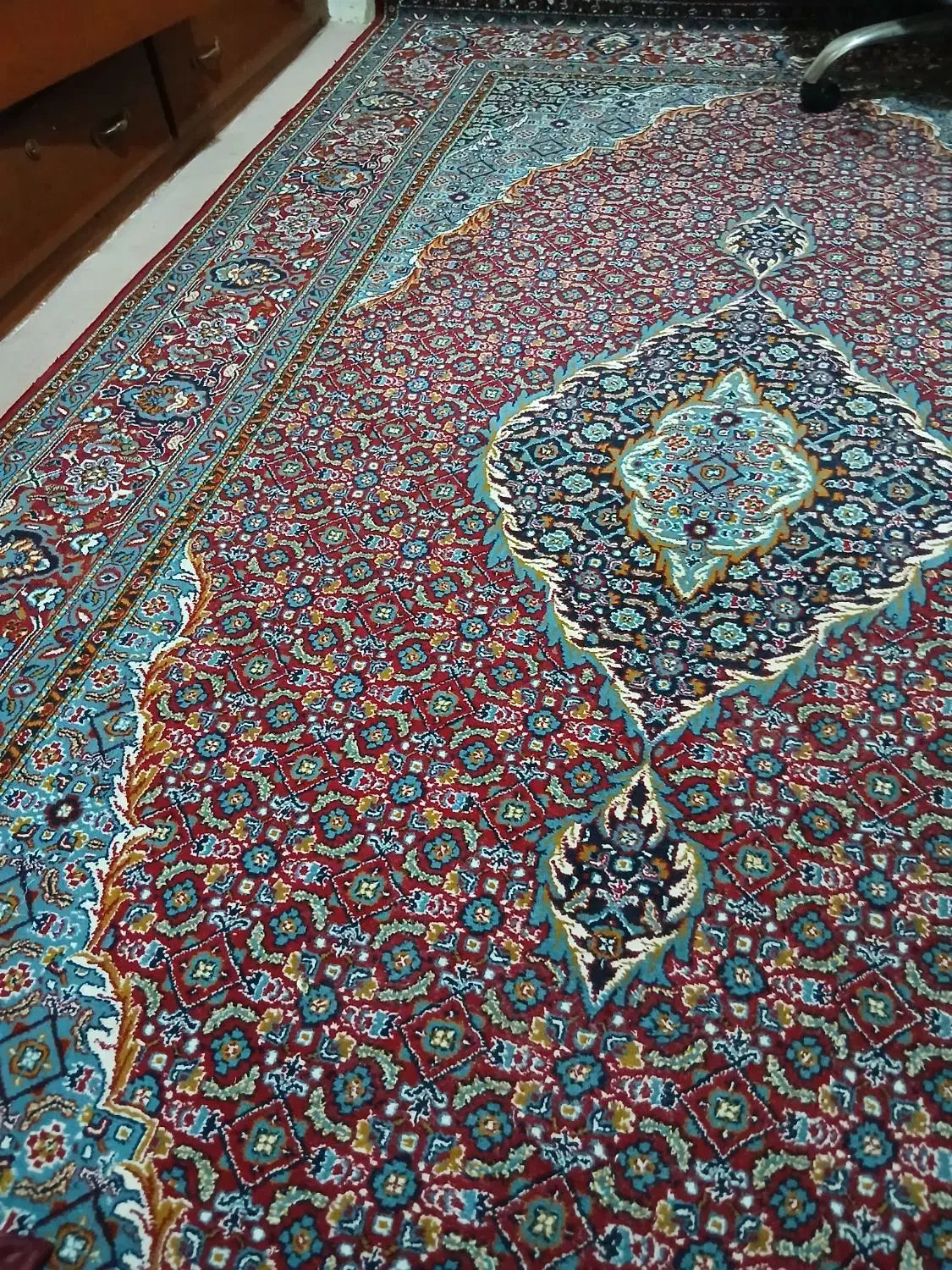 فرش ۶ متری|فرش|قائم‌شهر, |دیوار