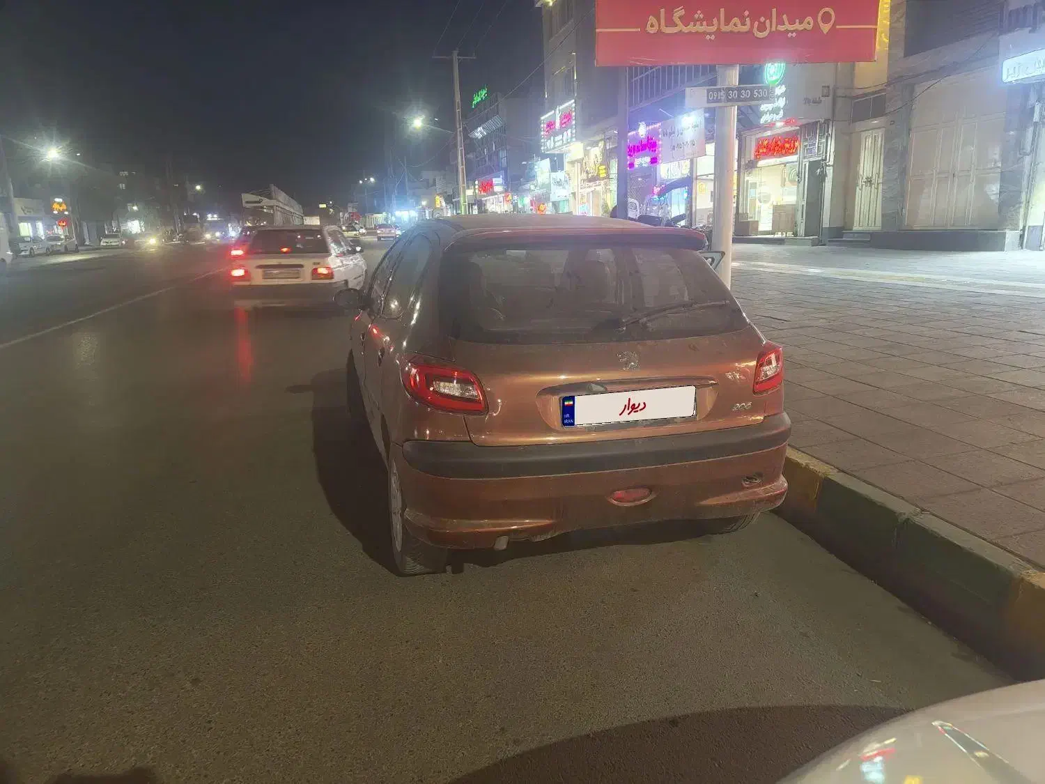 206مدل 87 کم کار خوش رخ|خودرو سواری و وانت|مشهد, ایثار|دیوار