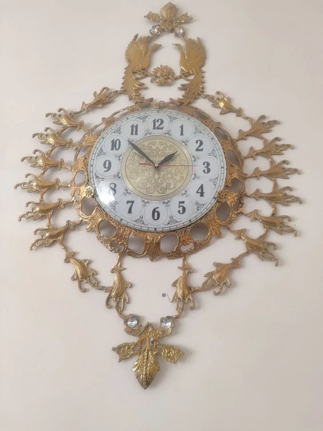 ساعت برنز|ساعت دیواری و تزئینی|تبریز, |دیوار