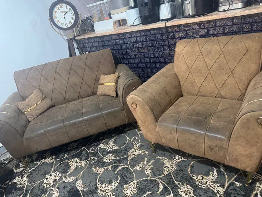 مبل۷نفره پارچه خارجی|مبلمان خانگی و میز عسلی|تهران, پردیسان|دیوار