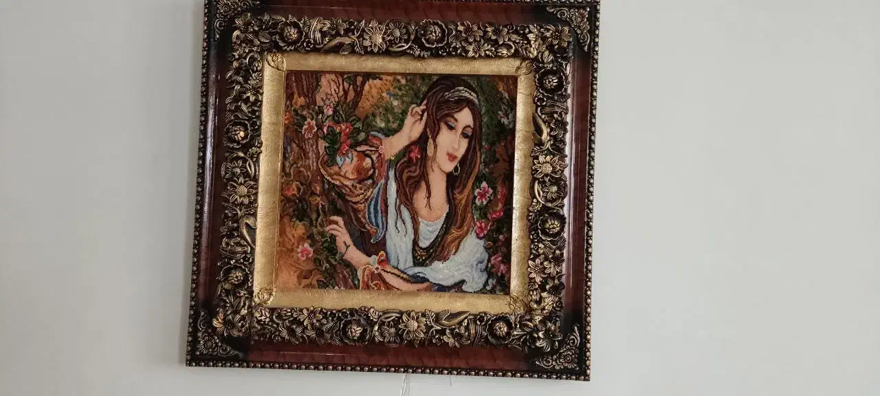 تابلو فرش دستباف|تابلو فرش|کرج, شهرک جهان‌نما|دیوار