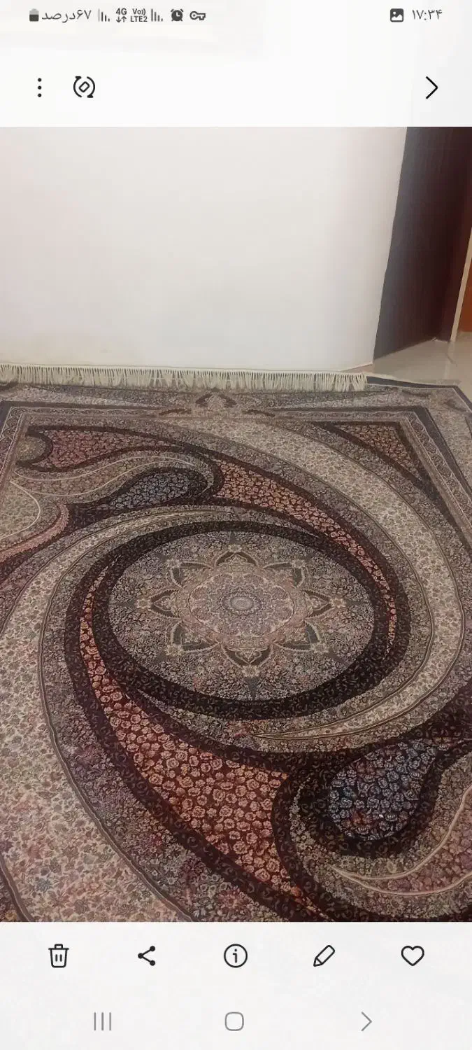 فرش ۹متری درحدنو|فرش|شاهدشهر, |دیوار