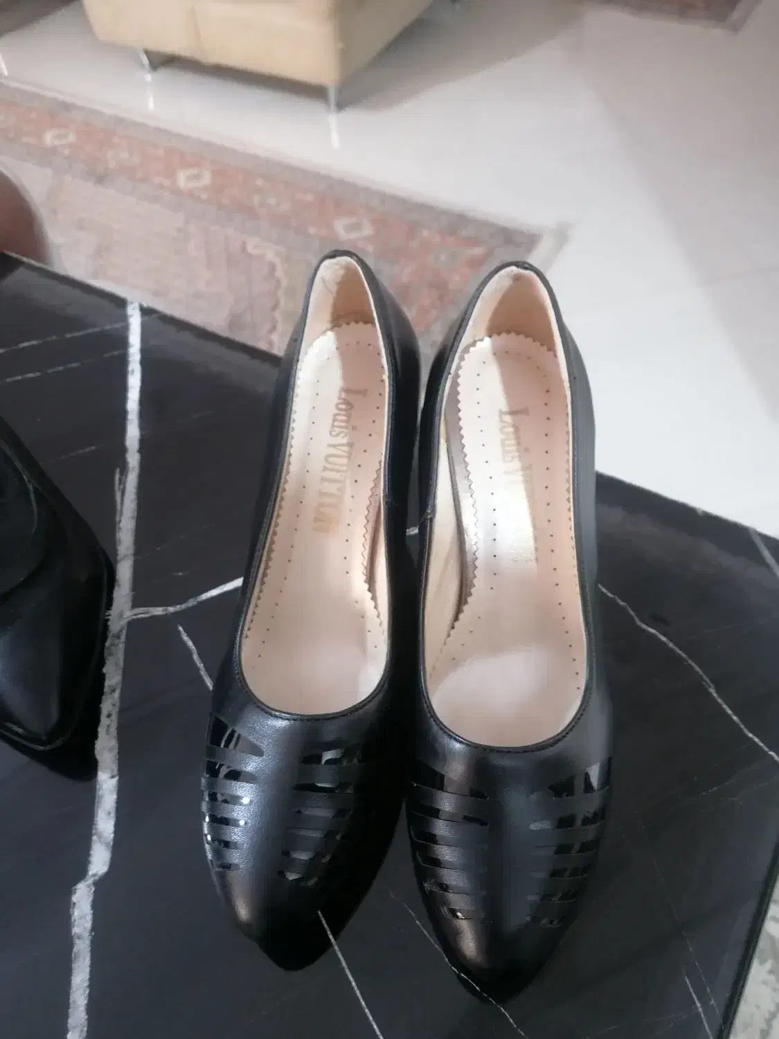 2عدد کفش چرم مجلسی درحدنوفقط یکباراستفاده شده|کیف، کفش، کمربند|رشت, اسماعیل آباد|دیوار