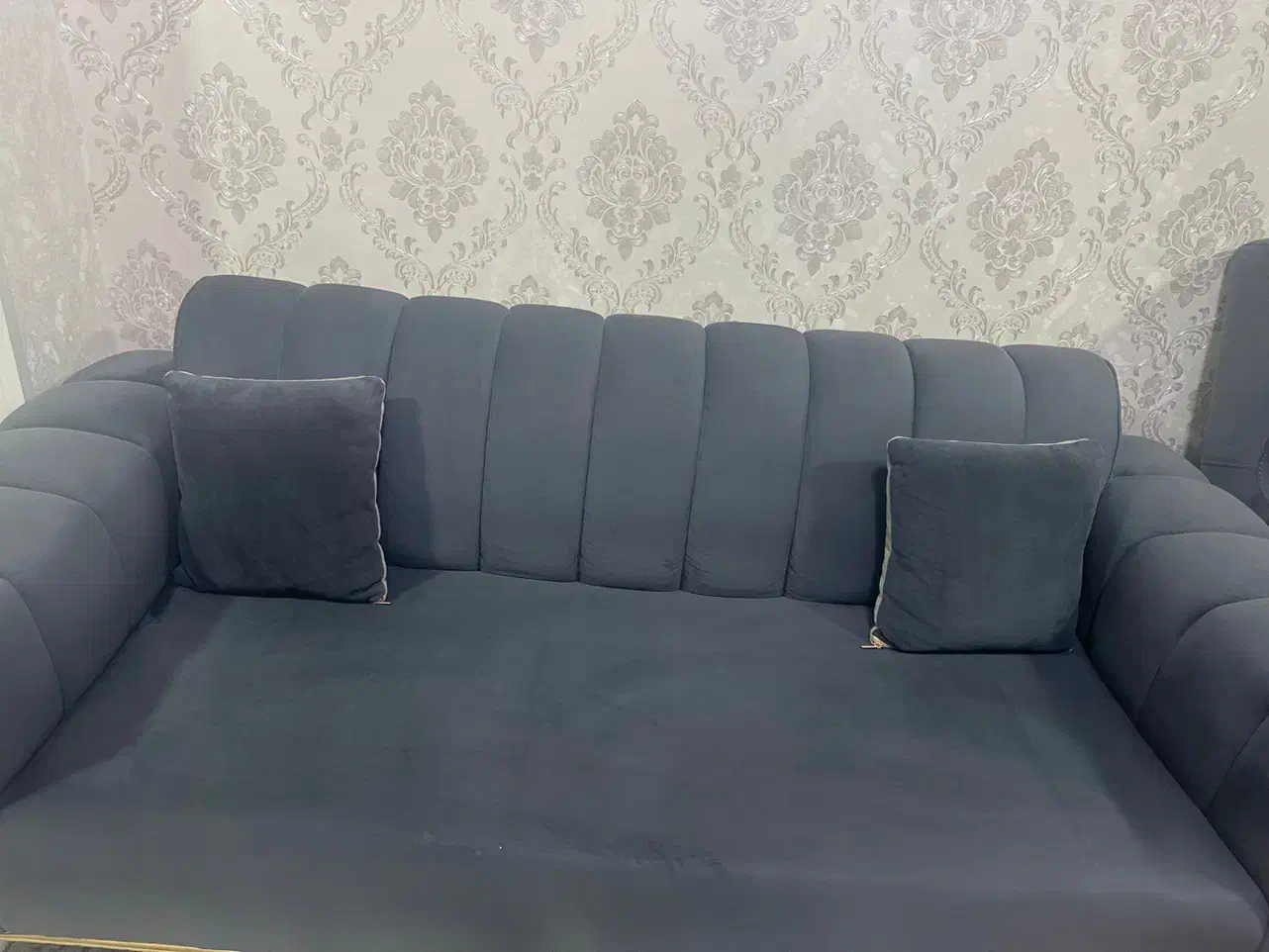 مبل هفت نفره طوسی|مبلمان خانگی و میز عسلی|ایلام, |دیوار