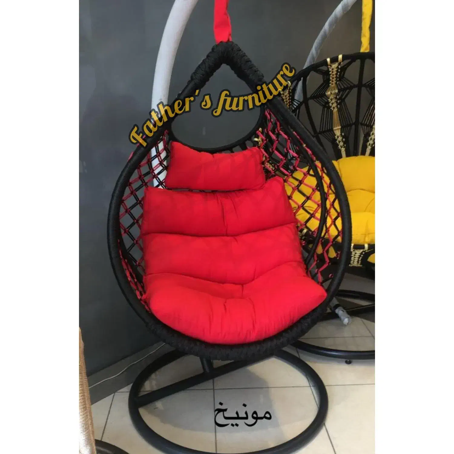 مبل فلزی آویز|صندلی و نیمکت|رشت, رودبارتان|دیوار