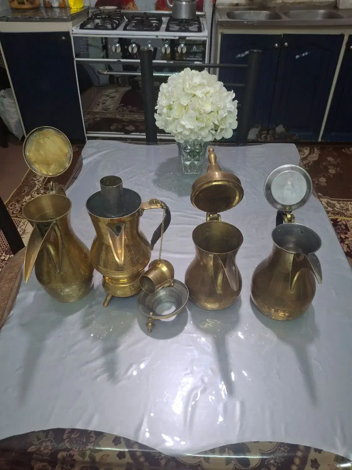 دله برنجی|قوری، کتری، قهوه‌ساز دستی|قم, شاه ابراهیم|دیوار