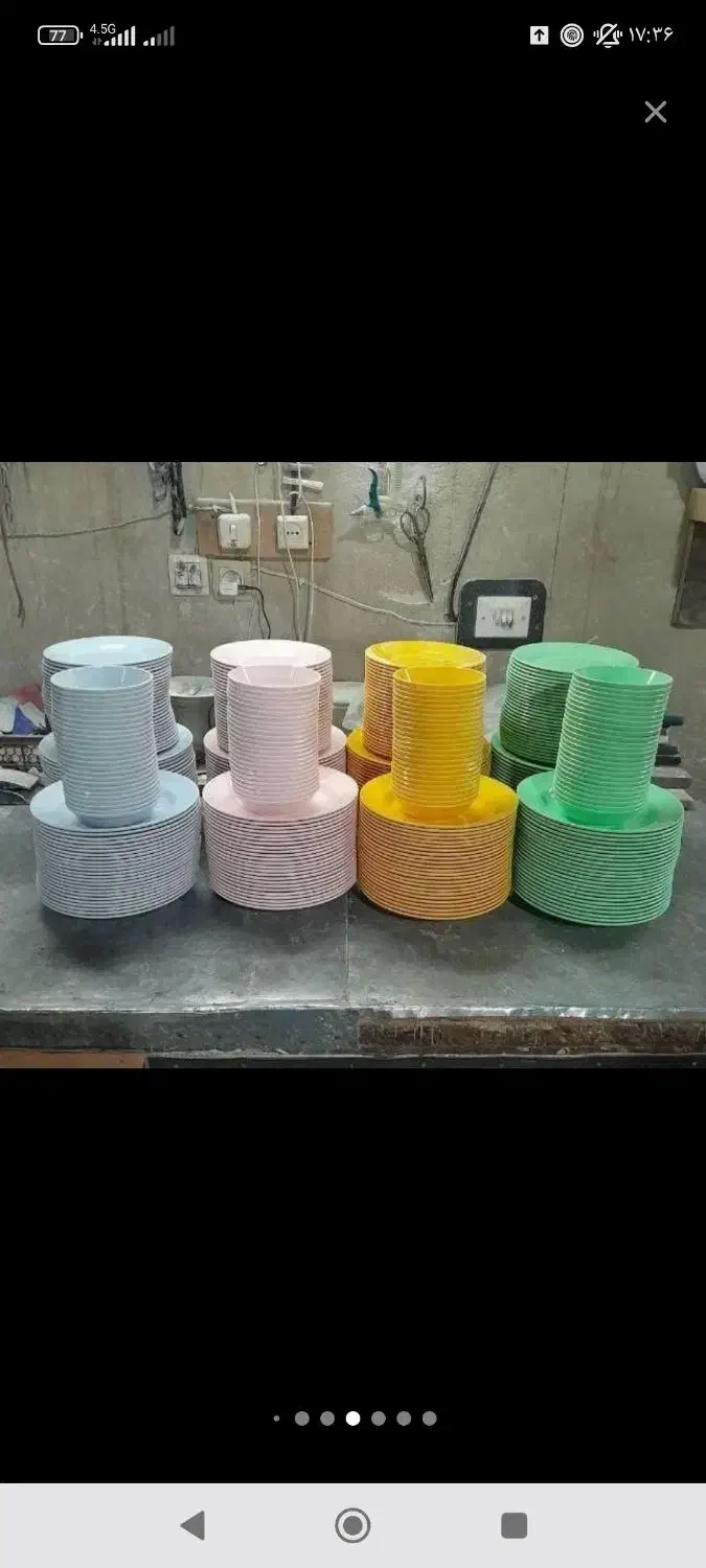 ظروف ملامین نشکن مستقیم بدون واسطه|ظروف سرو و پذیرایی|خمینی‌شهر, |دیوار