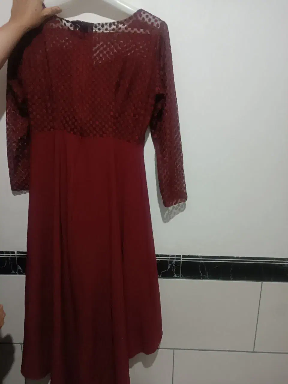 لباس مجلسی دنباله داروکت وشلواردرحدنو سایز44|لباس|زرند, |دیوار