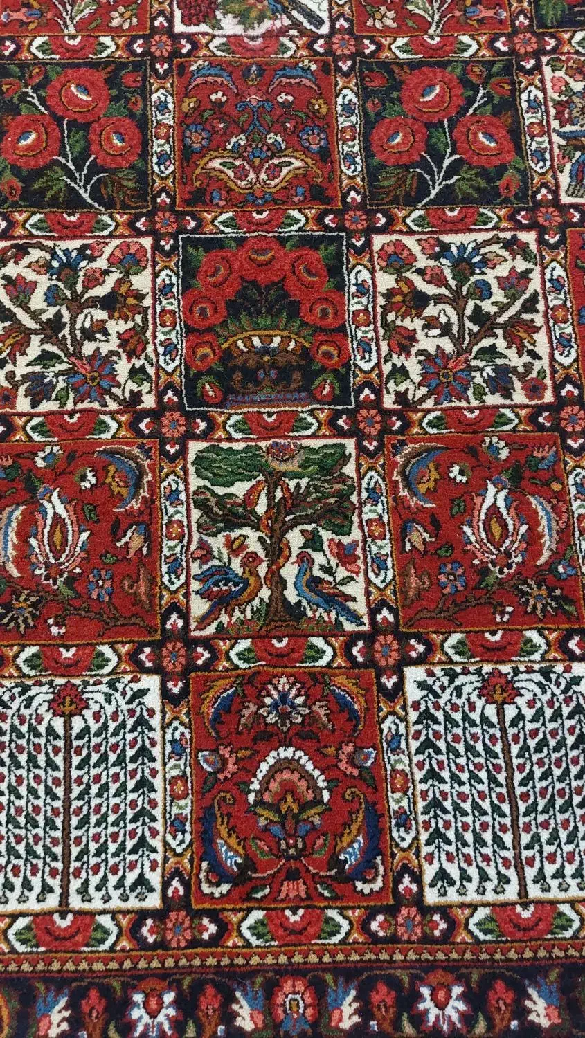 فروش قالی دست باف ۲ در ۳ خشت چالشتر پشم کاملا نو|فرش|اصفهان, ملک‌شهر|دیوار