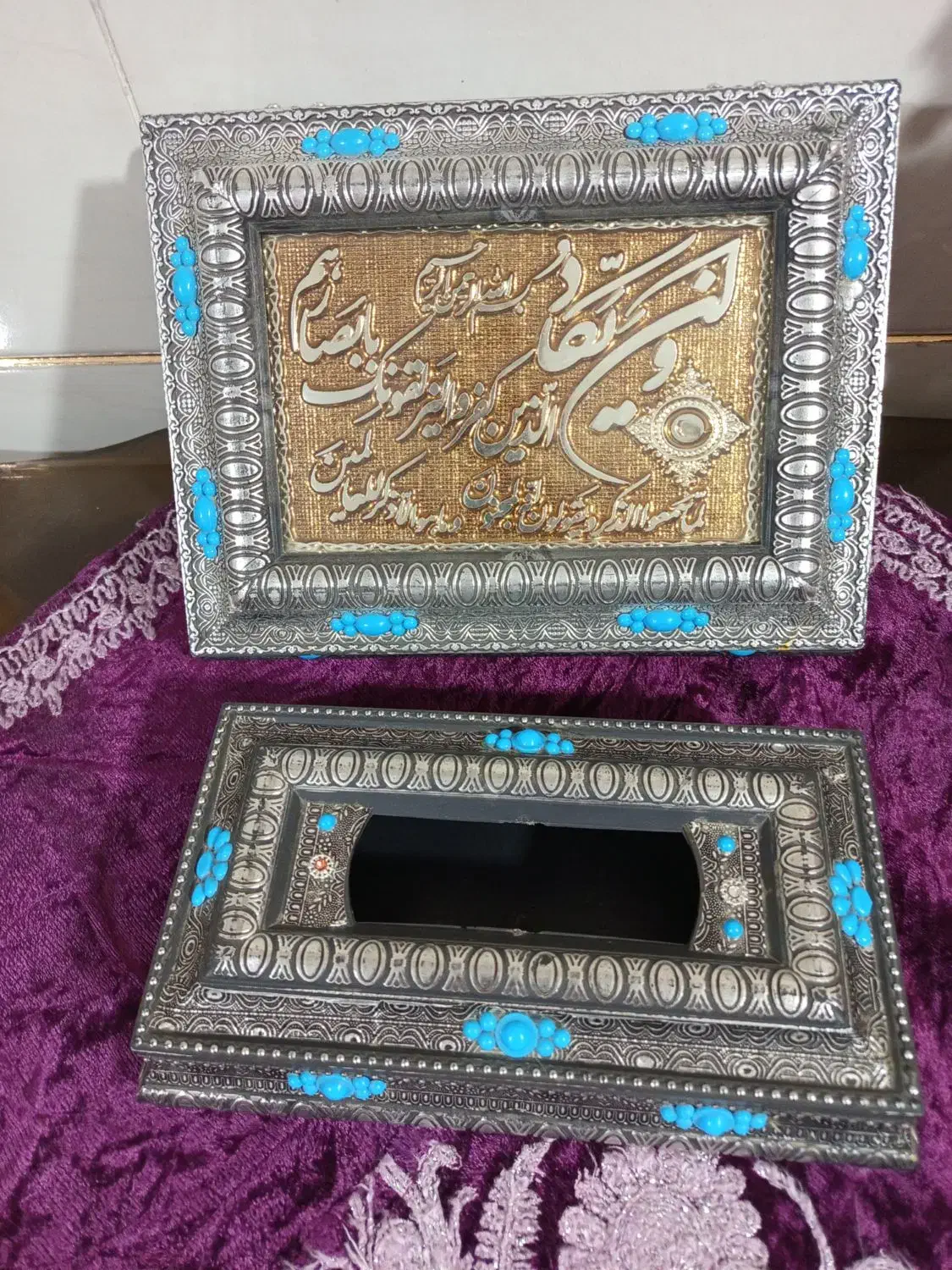 جا قران  وجا دستمال|صنایع دستی و سایر لوازم تزئینی|شیراز, کوشک میدان|دیوار