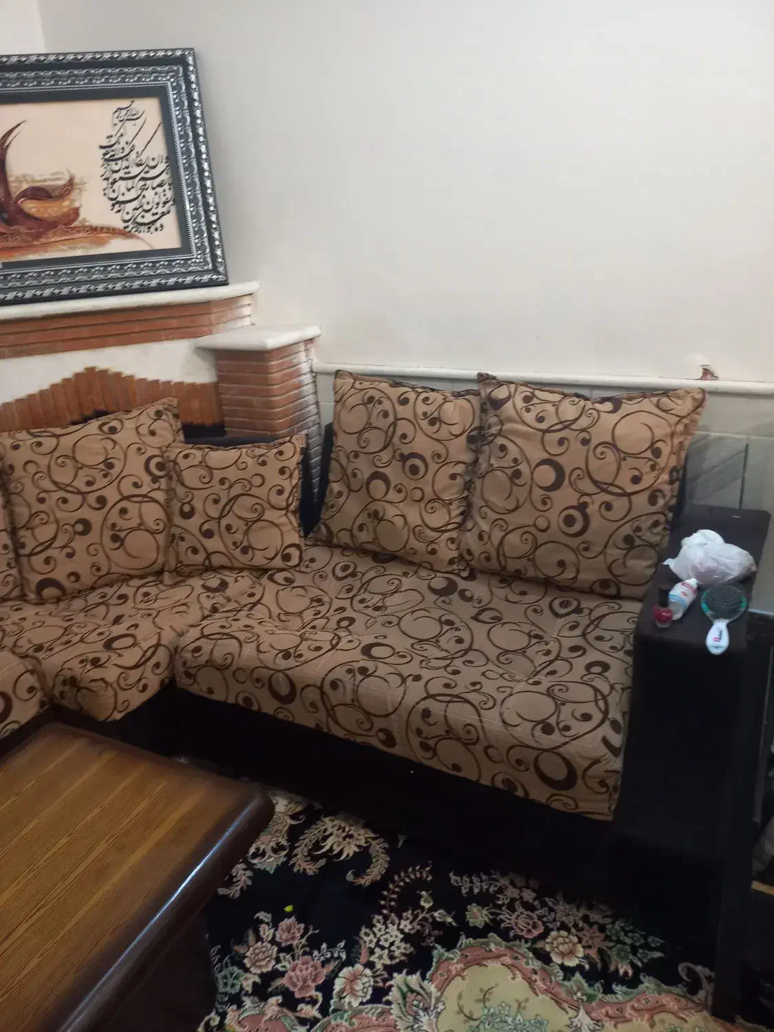 مبل ال شکل|مبلمان خانگی و میز عسلی|قم, بکایی|دیوار