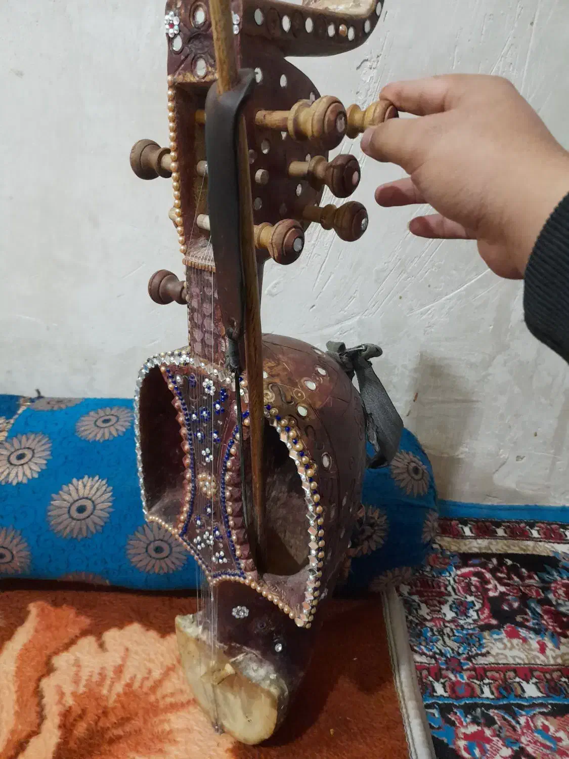 قیچک فوق حرفه ای|سازهای سنتی|زاهدان, |دیوار