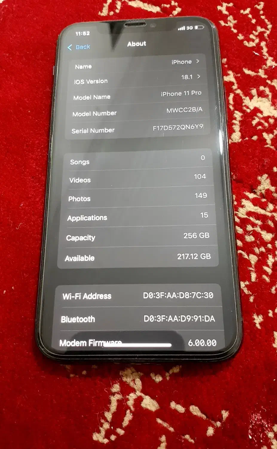 11pro|موبایل|میناب, |دیوار