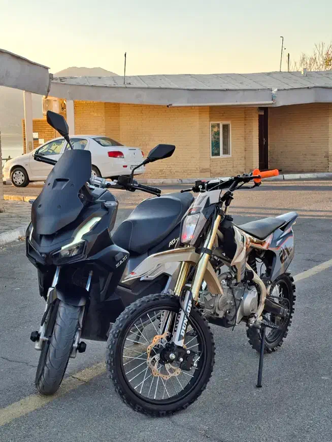 مینی کراس ۱۵۰ سی سی خشک خشک|موتورسیکلت|مریوان, |دیوار