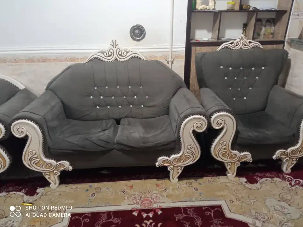 مبل هفت نفره|مبلمان خانگی و میز عسلی|بندر گناوه, |دیوار