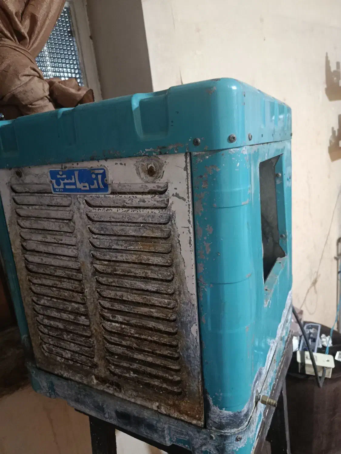 کولر کوچک|کولر آبی|شیراز, سیاه سنگ|دیوار