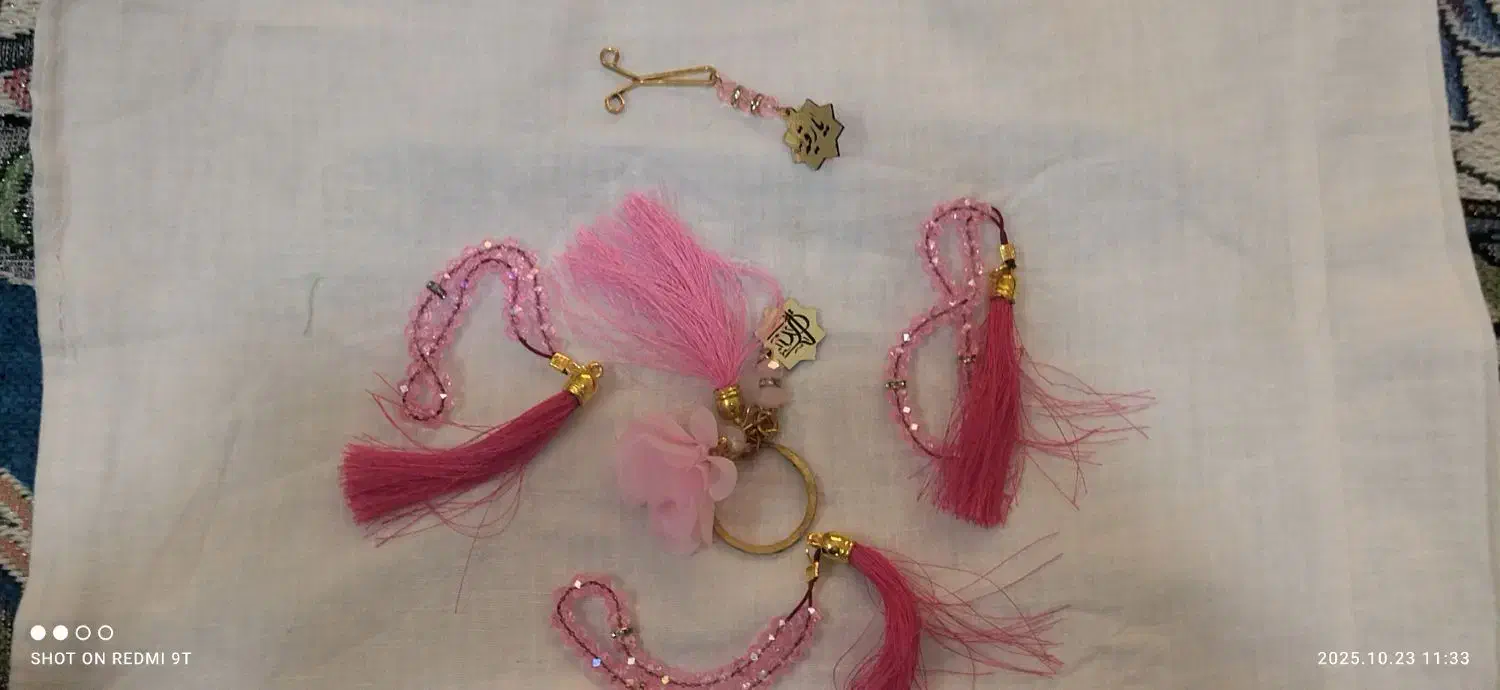 گیفت تسبیح هدیه وسوغات حجاج جشن عبادت،ایامفاطمیه|زیورآلات و اکسسوری|قم, شاه سید علی|دیوار