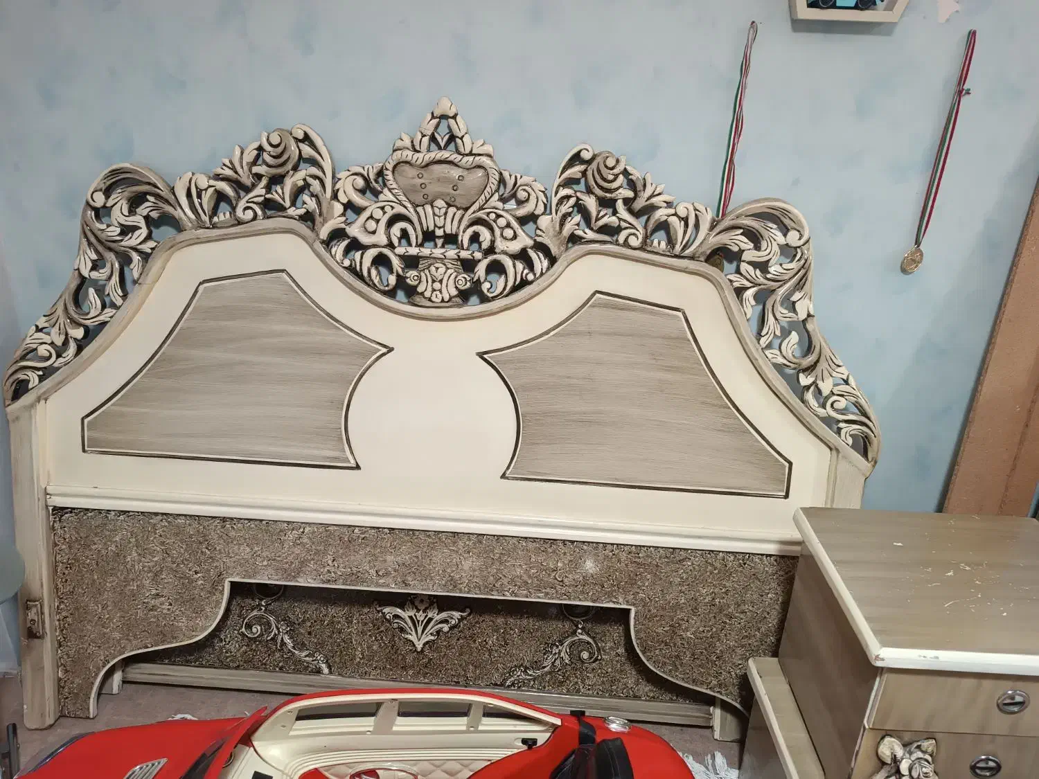 تخت خواب دو نفر|تخت و سرویس خواب|تبریز, |دیوار