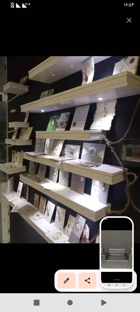 دکور ام پی اف همراه با نور پردازی شیک قیمت مناسب|فروشگاه و مغازه|یاسوج, |دیوار