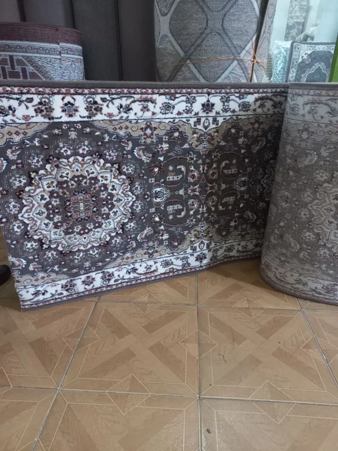 فرش کناره|فرش|بابل, |دیوار