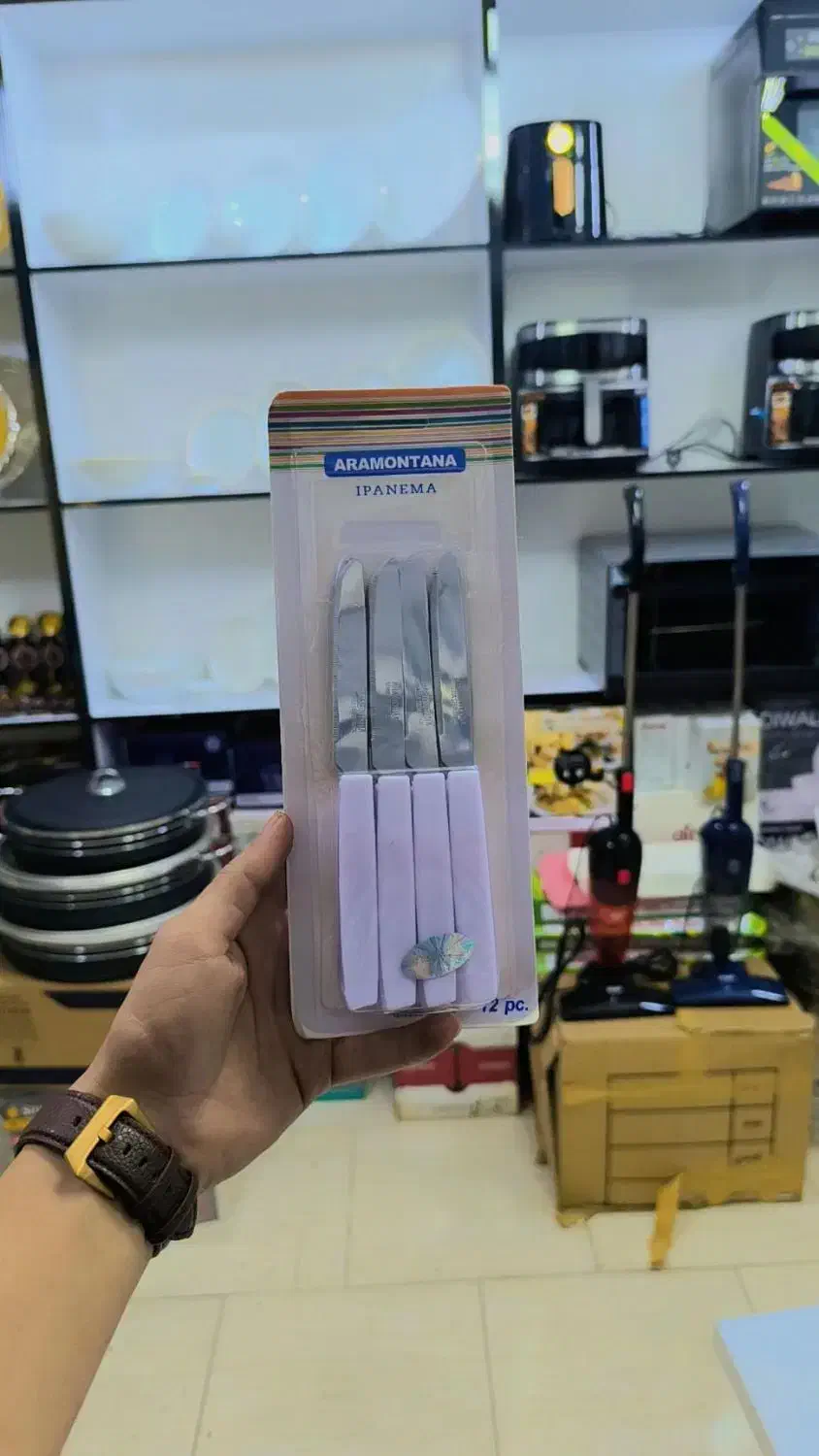 چاقو12تایی|ظروف سرو و پذیرایی|خرم‌آباد, |دیوار