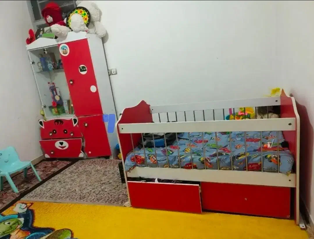 سرویس خواب کودک|تخت و سرویس خواب|کرمان, |دیوار