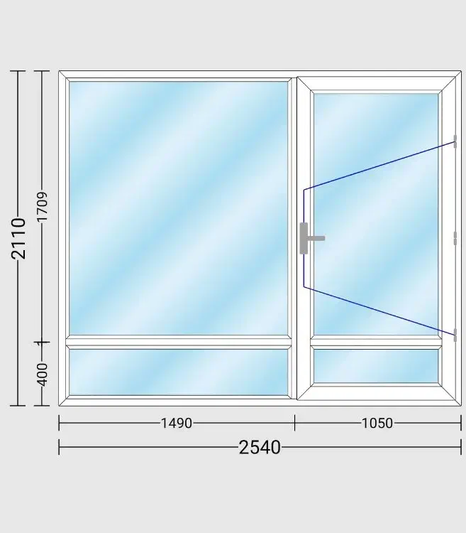 تولیدی درب و پنجره دوجداره|خدمات پیشه و مهارت|فردیس, منظریه|دیوار