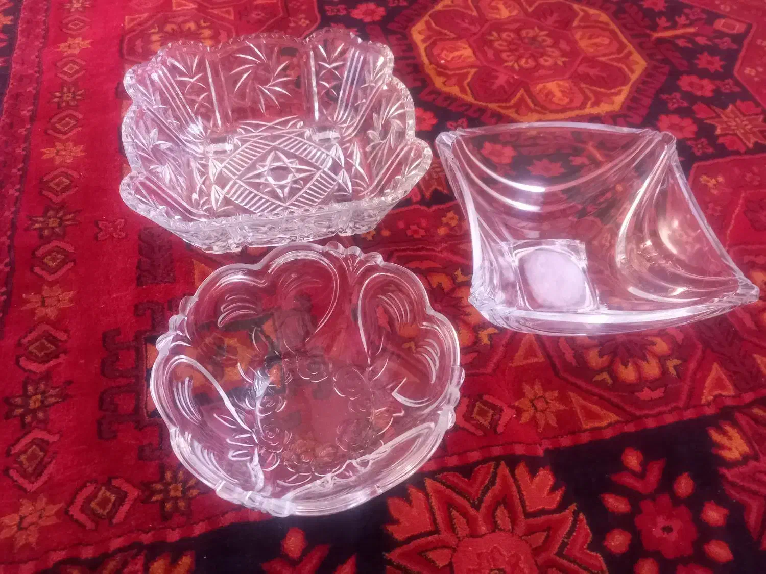 دیس میوه بلور|ظروف سرو و پذیرایی|تاکستان, |دیوار