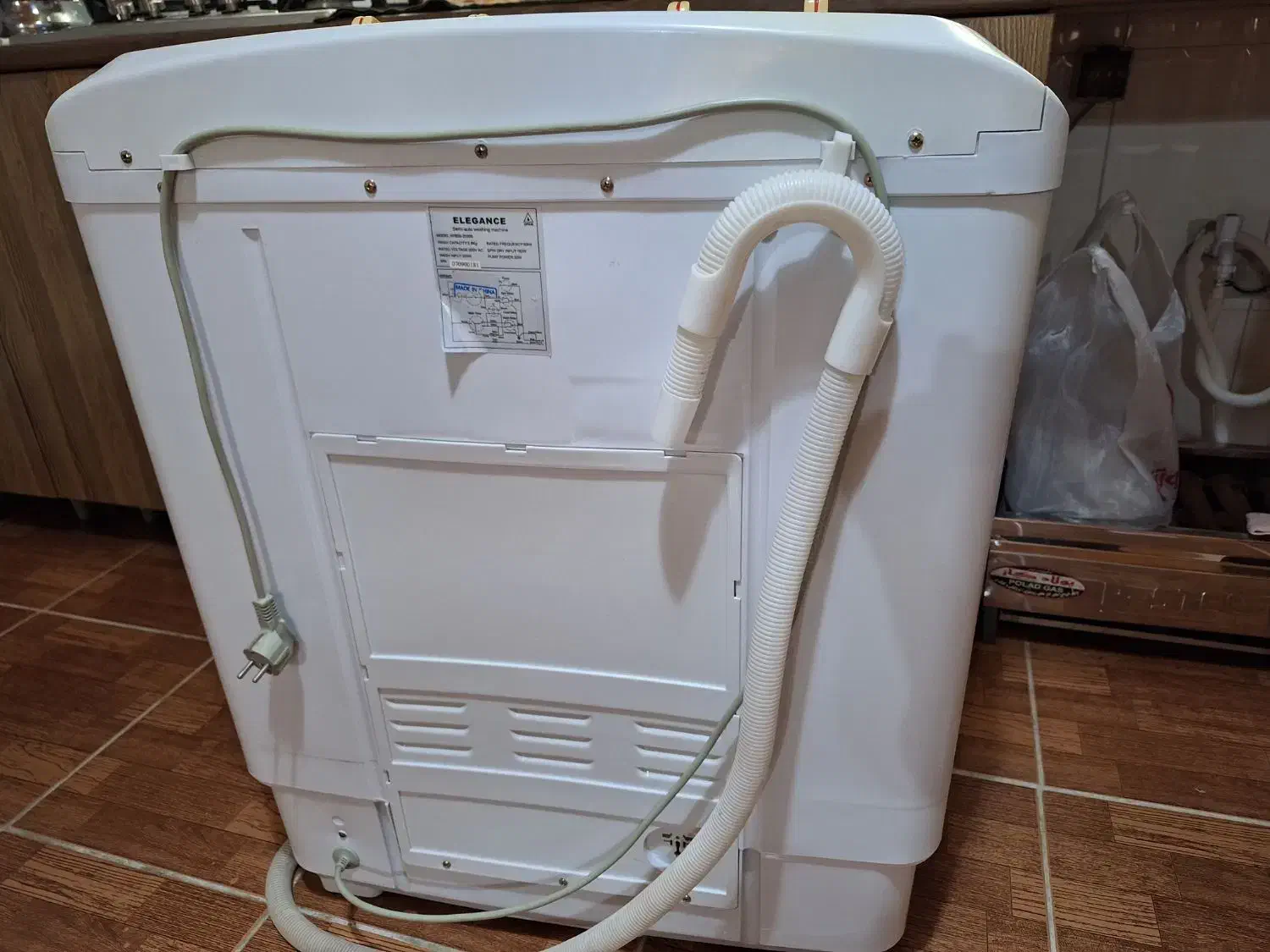 ماشین لباسشویی دوقلو الگانس ایتالیا|ماشین لباسشویی و خشککن لباس|نشتارود, |دیوار