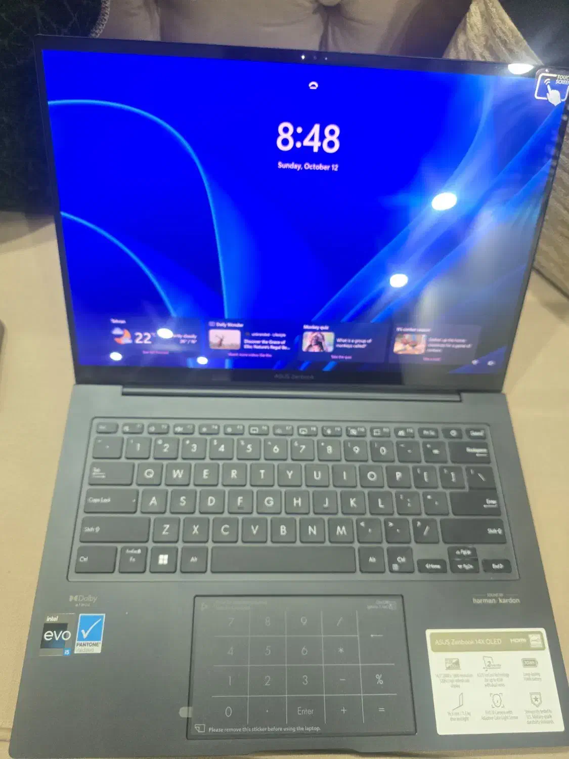 لپتاپ ایسوس zenbook|رایانه همراه|تهران, یوسف‌آباد|دیوار