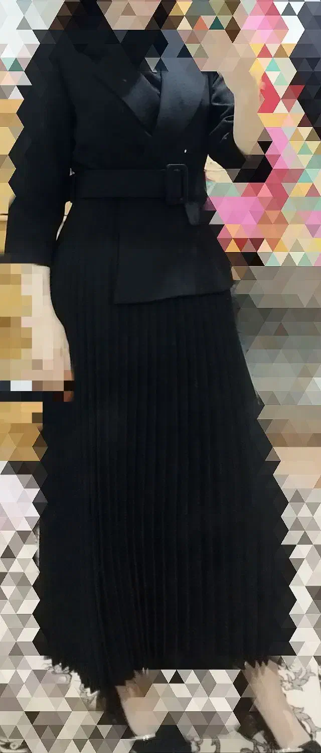 لباس مجلسی|لباس|میانه, |دیوار