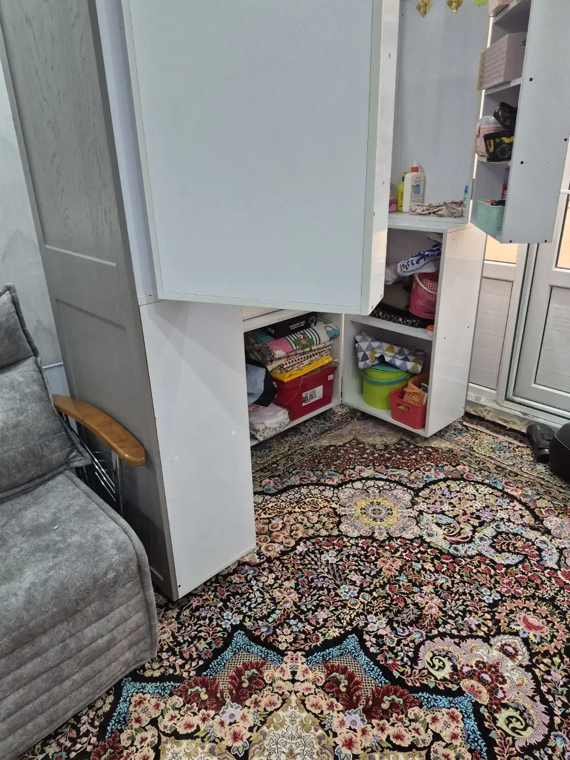 کمد میز خیاطی|لوازم خیاطی و بافتنی|اهواز, کمپلو شمالی|دیوار