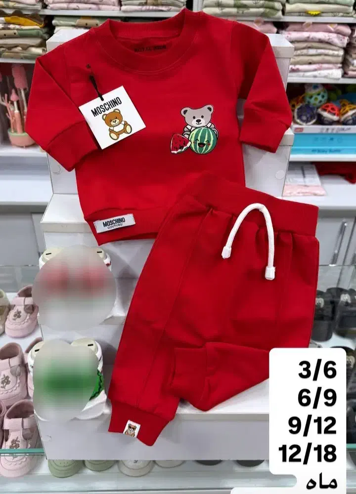 بلوز شلوار نخ پنبه سایز ۹ تا ۱۲ ماه مناسب یلدا|کفش و لباس بچه|اسلامشهر, شهرک مفیدی|دیوار